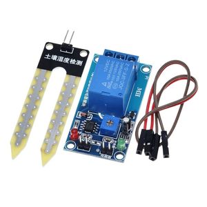 ماژول سنسور رطوبت خاک YL-69 به همراه یک رله تک کاناله 12V