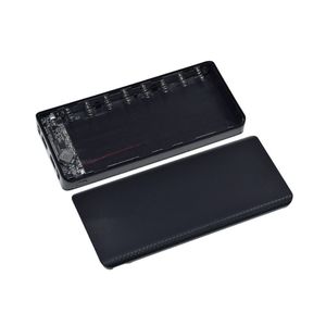 کیس پاوربانک 8 باتری فست شارژ 22.5W با دو خروجی USB (مشکی)