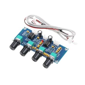 ماژول پری‌ آمپلی‌فایر استریو با تراشه NE5532 مدل XH-A901