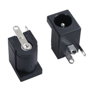 جک آداپتور مادگی مشکی مدل DC-005 با شعاع داخلی 2 میلی متر