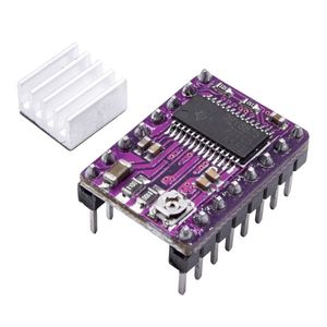 درایور استپر موتور با تراشه DRV8825 به همراه هیت سینک