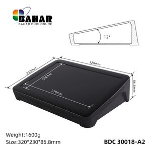 BDC 30018-A2 جعبه تمام پلاستیکی شیبدار رومیزی