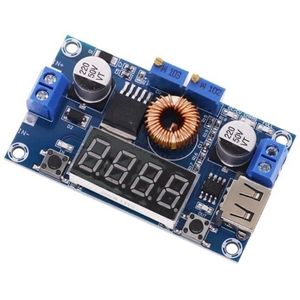 ماژول کاهنده ولتاژ XL4015 با نمایشگر خروجی USB و تنظیم جریان