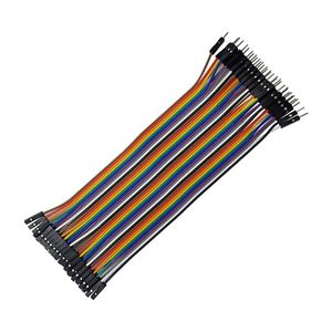 سیم جامپر برد بوردی نری به مادگی 40 رشته 20CM