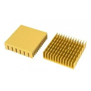 هیت سینک رنگی 4*4 المان سرد کننده (طلایی)