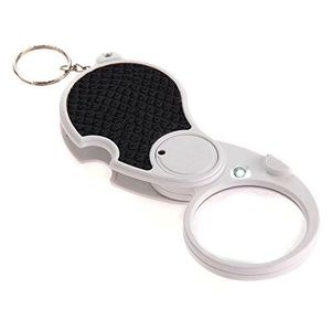 ذره بین تاشو چراغدار 4X مدل 6901