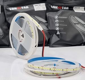 ریسه نواری 12ولت تراکم 120 نور سفید لان استار LONSTAR حلقه 5 متری