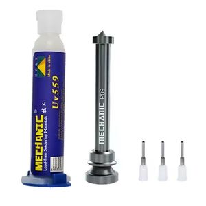 خمیر فلکس سرنگی مکانیک مدل Mechanic Uv559 بهمراه نازل و اهرم فلزی