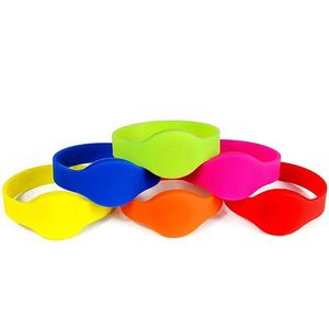 تگ RFID دستبندی سیلیکونی 125KHZ قطر 75mm (سبز)