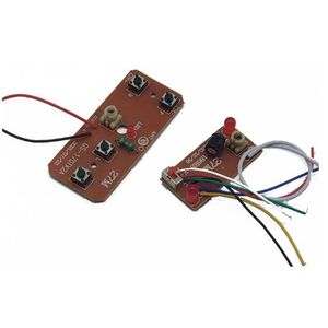 کیت فرستنده و گیرنده ماشین کنترلی 4 کاناله کلید دار