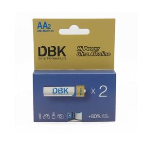 باتری قلم الترا آلکالاین برند DBK بسته 2 عددی