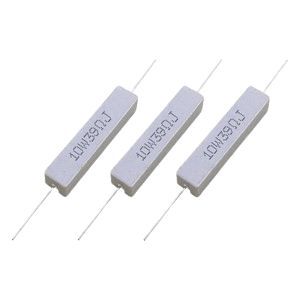 RES 39R 10W مقاومت آجری - فروشگاه قطعات الکترونیک میکرونور