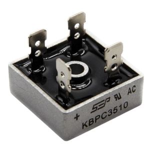 BRIDGE DIODE KBPC3510 پل دیود - فروشگاه قطعات الکترونیک میکرونور