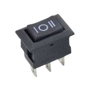 کليد راکر 3حالت 3پين درجه یک KCD1-103 - فروشگاه قطعات الکترونیک میکرونور