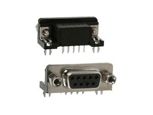 DB9 FEMALE RIGHT دی کانکتور - فروشگاه قطعات الکترونیک میکرونور