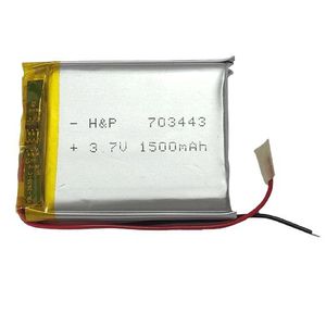 703443 3.7v 1500MA باطری پلیمر - فروشگاه قطعات الکترونیک میکرونور