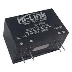 منبع تغذیه AC TO DC 220V TO 5V 400MA HLK-2M05 - فروشگاه قطعات الکترونیک میکرونور