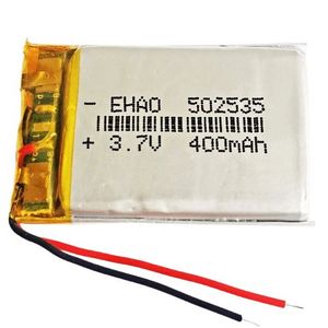 باطری لیتیوم پلیمر BATTREY 502030 400MA - فروشگاه قطعات الکترونیک میکرونور