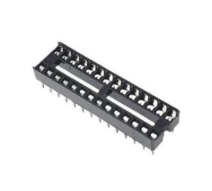 SOCKET IC 28PIN سوکت آیسی - فروشگاه قطعات الکترونیک میکرونور