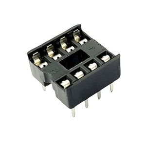 SOCKET IC 8PIN سوکت آیسی - فروشگاه قطعات الکترونیک میکرونور