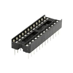SOCKET IC 24PIN سوکت آیسی - فروشگاه قطعات الکترونیک میکرونور