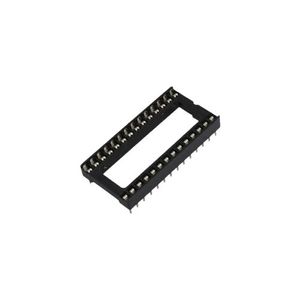 SOCKET IC 28PIN سوکت آیسی پهن - فروشگاه قطعات الکترونیک میکرونور