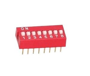 8KEY 16PIN دیپ سوئیچ 8 کلید 16 پین - فروشگاه قطعات الکترونیک میکرونور