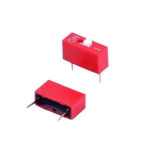 1KEY 2PIN دیپ سوئیچ 1 کلید 2 پین - فروشگاه قطعات الکترونیک میکرونور
