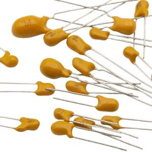 خازن تانتال 10UF 25V TANTAL DIP - فروشگاه قطعات الکترونیک میکرونور