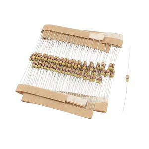 مقاومت 200 کیلو اهم 1/4 وات DIP بسته 100 تایی (5 درصد خطا)