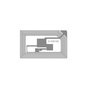 تگ NFC پشت برچسب دار (لیبل) مستطیلی فرکانس 13.56 ابعاد 25x40mm
