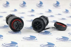 کانکتور ضد آب 3 پین مدل JH-M20-3T-IP67