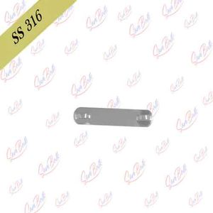 تگ کابل استنلس استیل 316 طول 90 میلیمتر عرض 15 میلیمتر