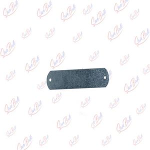 تگ تجهیز گالوانیزه طول 100 میلیمتر عرض 20 میلیمتر
