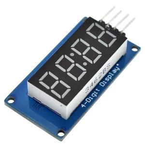 ماژول سون سگمنت 4 رقمی با درایور TM1637 ارتباط I2C
