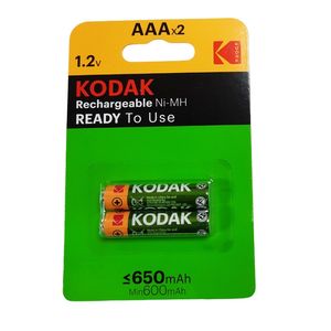 باتری نیم قلمی قابل شارژ کداک kodak Rechargeable 650