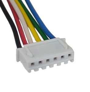 کانکتور XH مادگی 6 پین سیم دار 30 سانتی