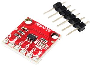ماژول دیجیتال به آنالوگ MCP4725
