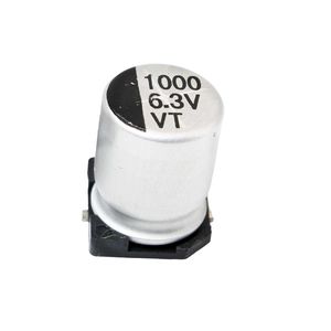 خازن SMD الکترولیت 1000 میکرو فاراد 6.3 ولت
