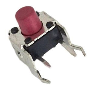تک سویچ دو پایه 6X6X7 رایت با هولدر