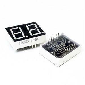 7SEGMENT DISPLAY 2DIGIT COMMON ANODE 19*25 RED (10PIN)