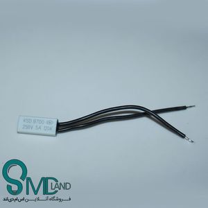 ترموسوئیچ 120 درجه سیمدار ، ترموسوئیچ ، ترموسوئیچ NC ، ترموسوئیچ اس ام دی لند