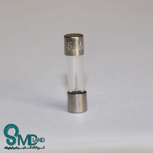 فیوز شیشه 6.3 آمپر ، فیوز شیشه ای 6.3 آمپر تنذ سوز ، فیوز شیشه ای اس ام دی لند
