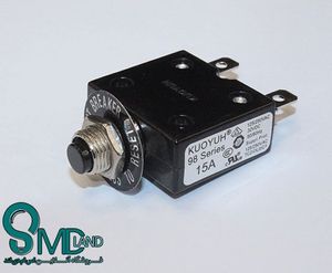 Thermal Circuit breaker 15A | فروشگاه اینترنتی اس ام دی لند
