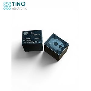 رله 12 ولت T73 مدل DC12V-1C - تینو الکترونیک