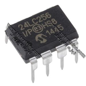 آی سی24lc256t-i/p