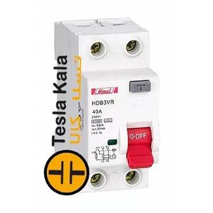 کلید محافظ جان (RCCB) مدل دو پل 80 آمپر HDB3VR280SC برند HIMEL