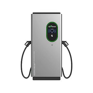شارژر استند DC خودرو برقی 120 کیلوواتی هوشمند EVRAN دو کانکتور CCS2 و GB/T