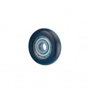 چرخ هرزگرد POM با یکعدد بلبرینگ 625ZZ سایز 5X18.6X5mm