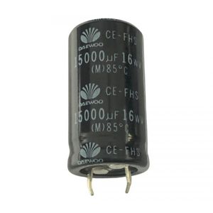 خازن 15000UF/16V الکترولیت
